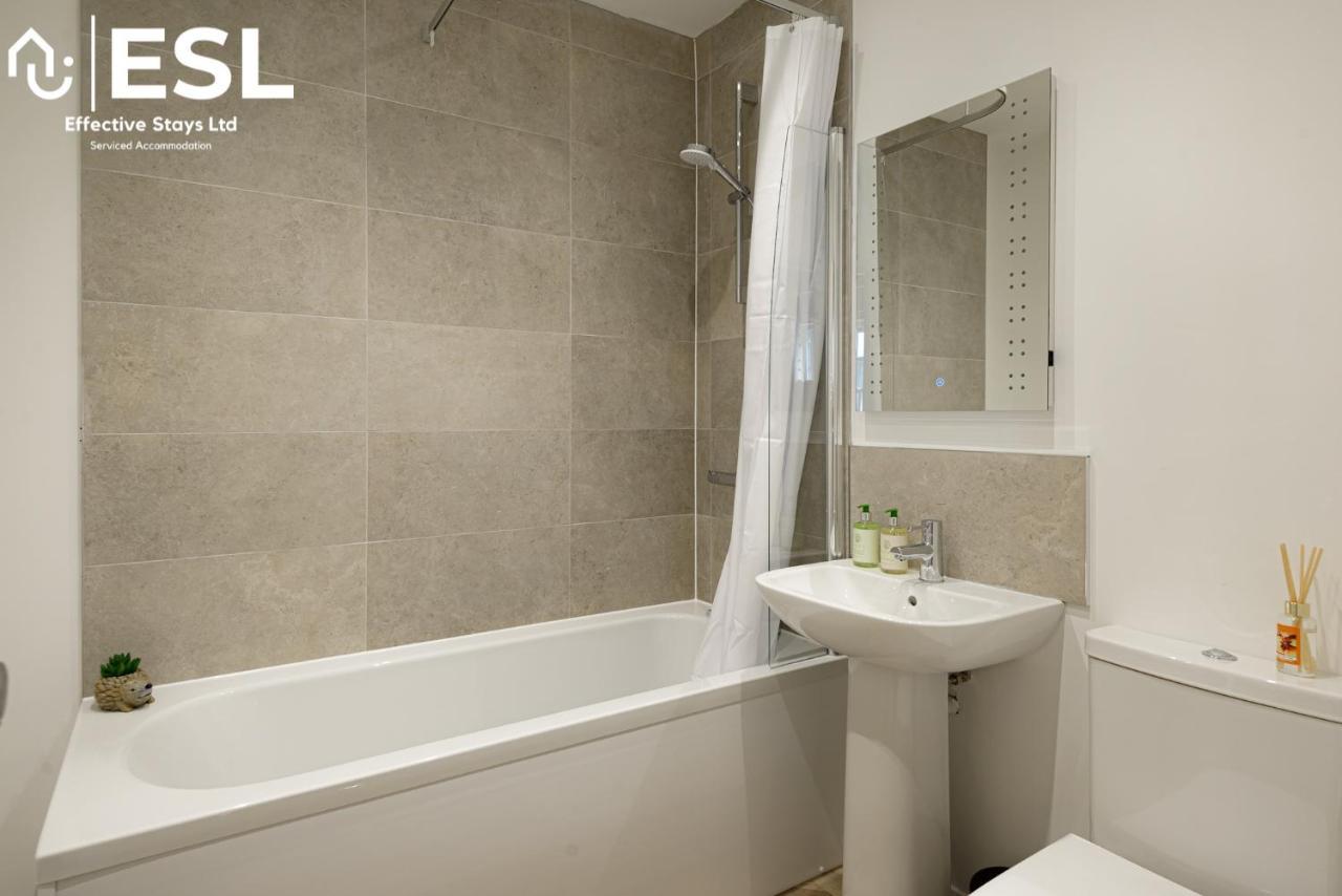 Comfy Modern 2 Bedroom Duplex Apartment With Sun Terrace Shrewsbury Exteriér fotografie