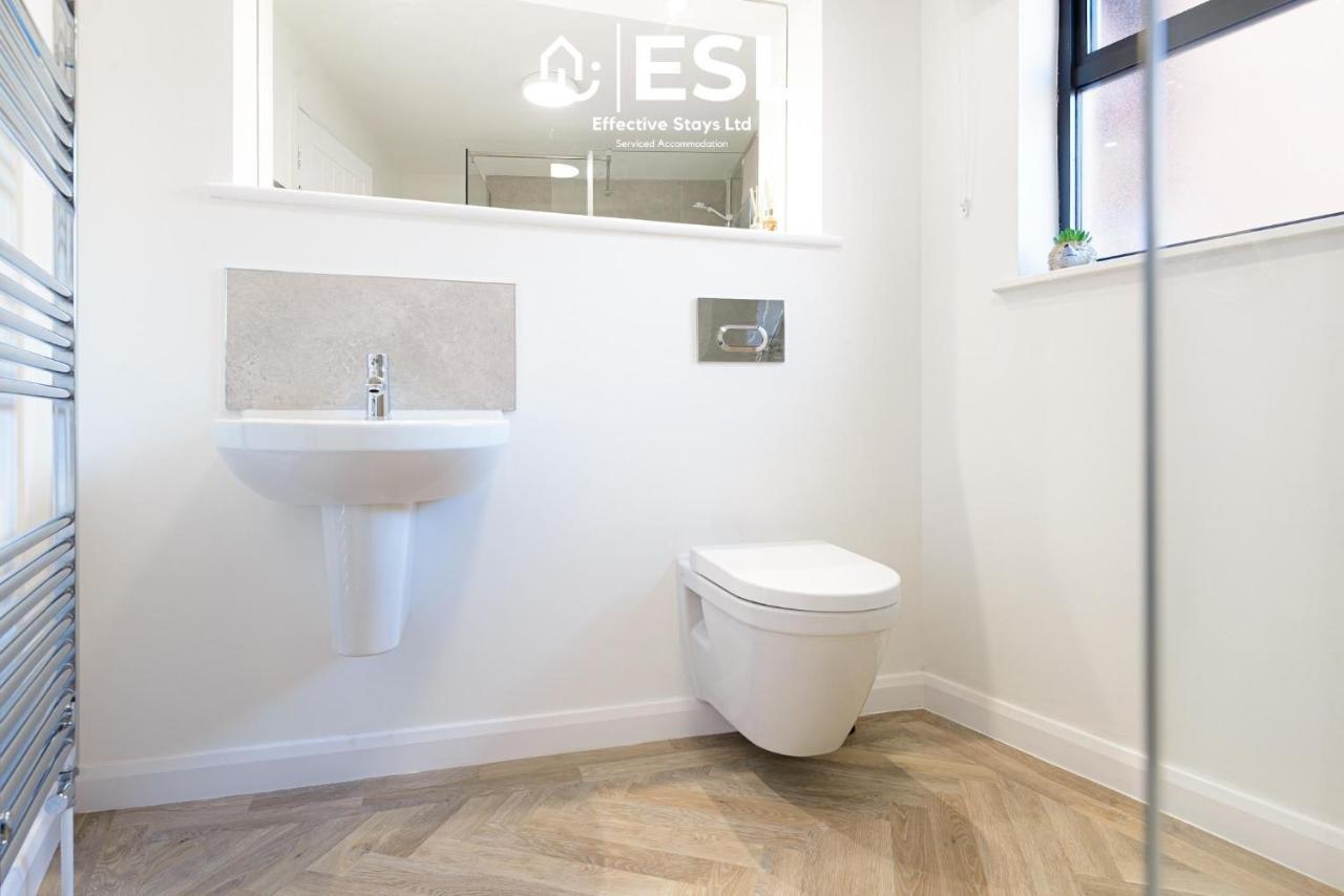 Comfy Modern 2 Bedroom Duplex Apartment With Sun Terrace Shrewsbury Exteriér fotografie