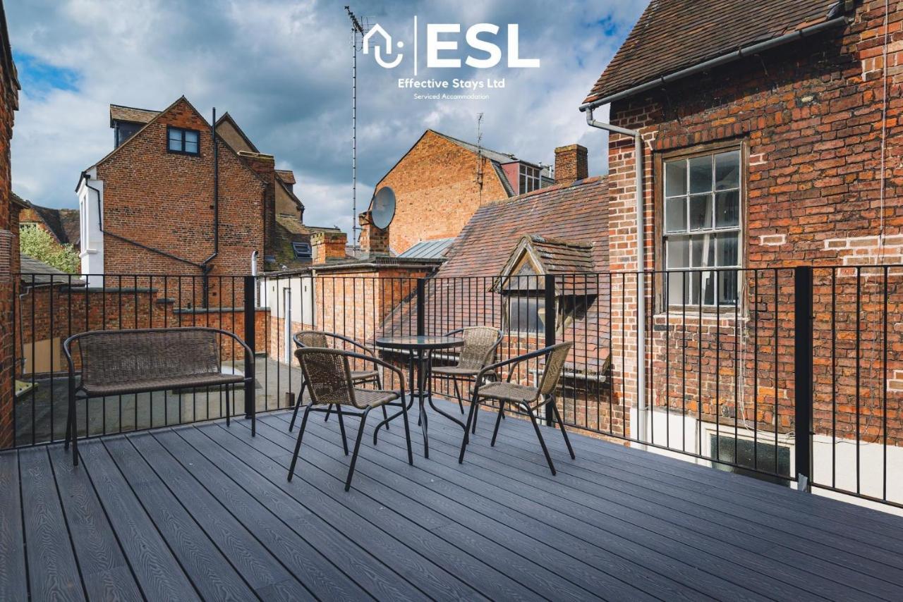 Comfy Modern 2 Bedroom Duplex Apartment With Sun Terrace Shrewsbury Exteriér fotografie