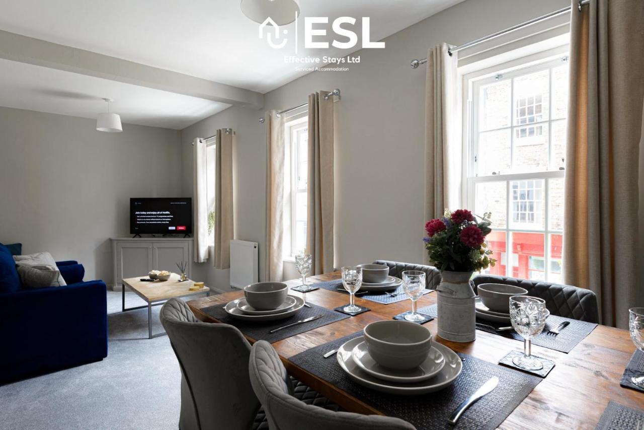Comfy Modern 2 Bedroom Duplex Apartment With Sun Terrace Shrewsbury Exteriér fotografie